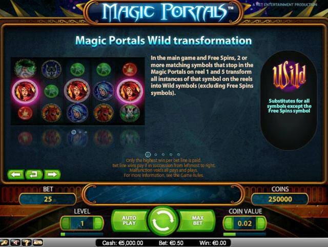 online Automaty do Gier Magic Portals NetEnt polskiekasyno.net