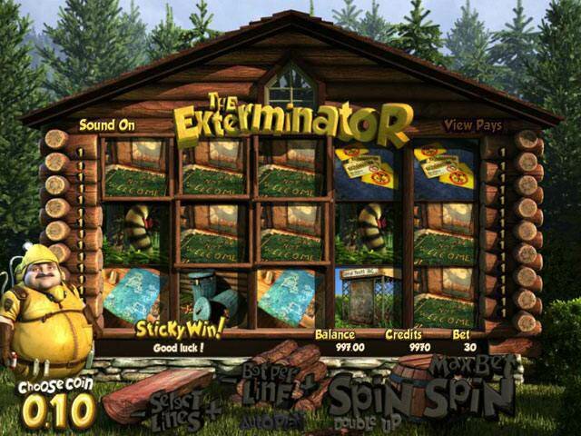 The Exterminator Betsoft automaty do gier screenshot 