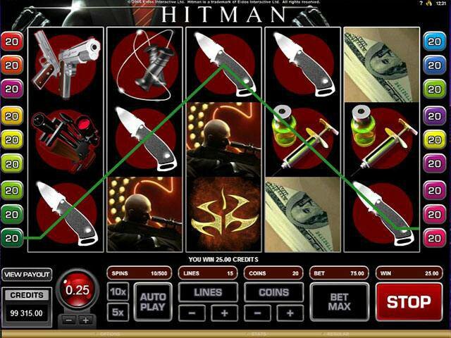 Hitman microgaming automaty do gier screenshot