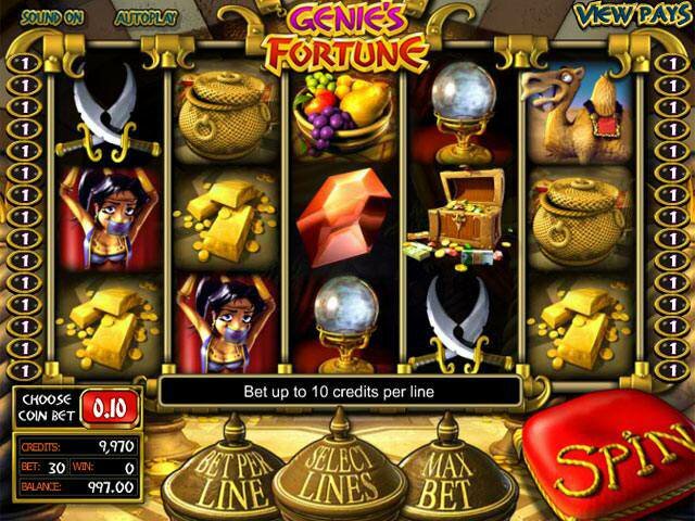Genie's Fortune Dobra Mine automaty do gier SS Betsoft