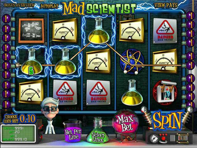 Mad Scientist Dobra Mine automaty do gier slider Betsoft