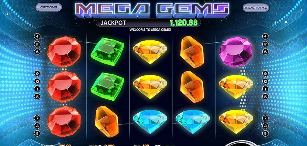 Mega Gems Dobra Mine automaty do gier slider Betsoft