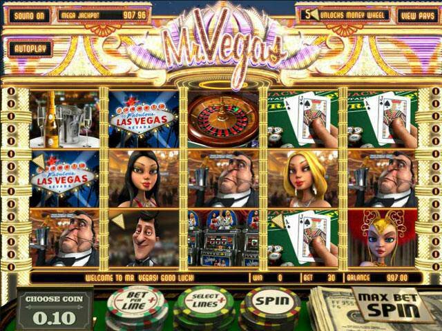 Mr. Vegas Betsoft automaty do gier slider