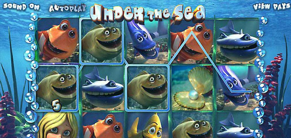 Under the Sea Microgaming automaty do gier slider