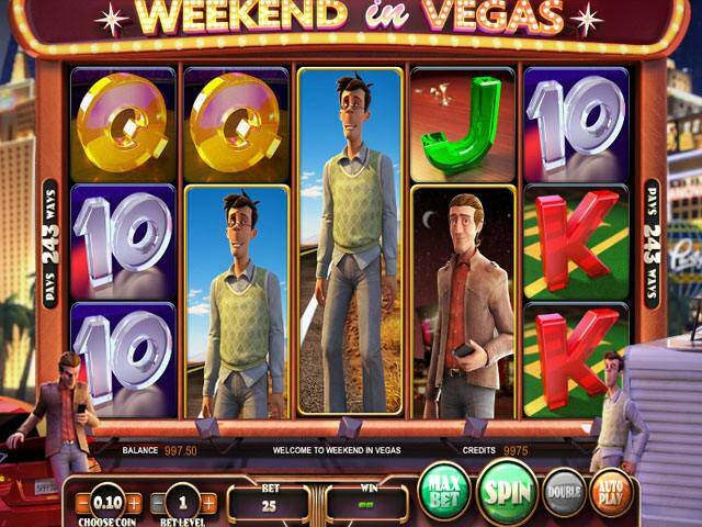 Weekend In Vegas Microgaming automaty do gier slider