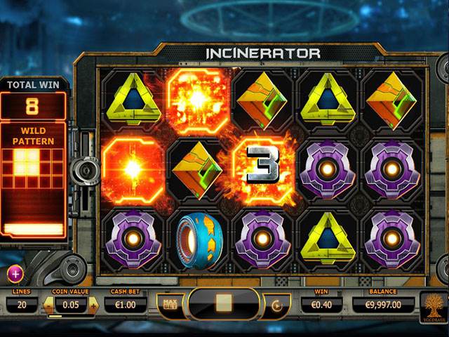 Automaty Do Gier Incinerator, Yggdrasil Gaming, SS - polskiekasyno.net