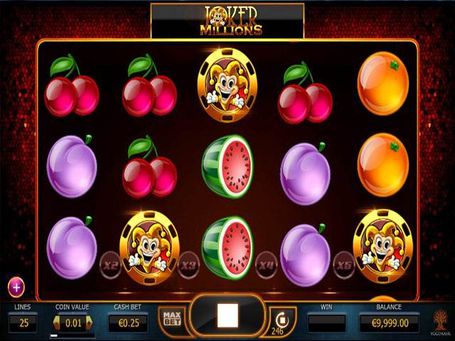 Automaty Do Gier Joker Millions, Yggdrasil Gaming SS - polskiekasyno.net
